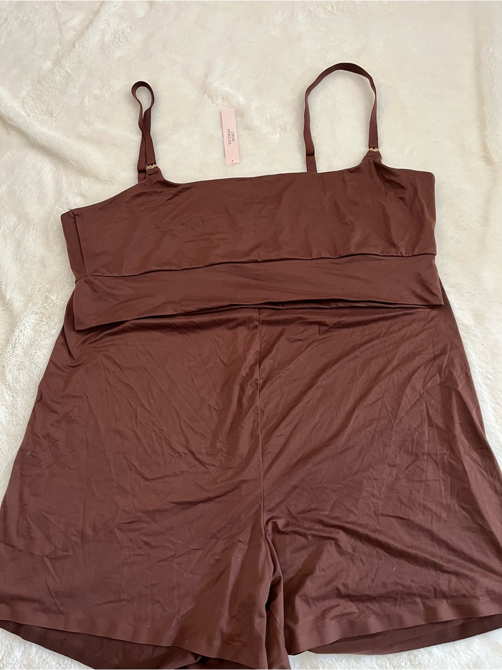 Victoria's Secret Chocolate Brown Spaghetti Strap Sleep Set